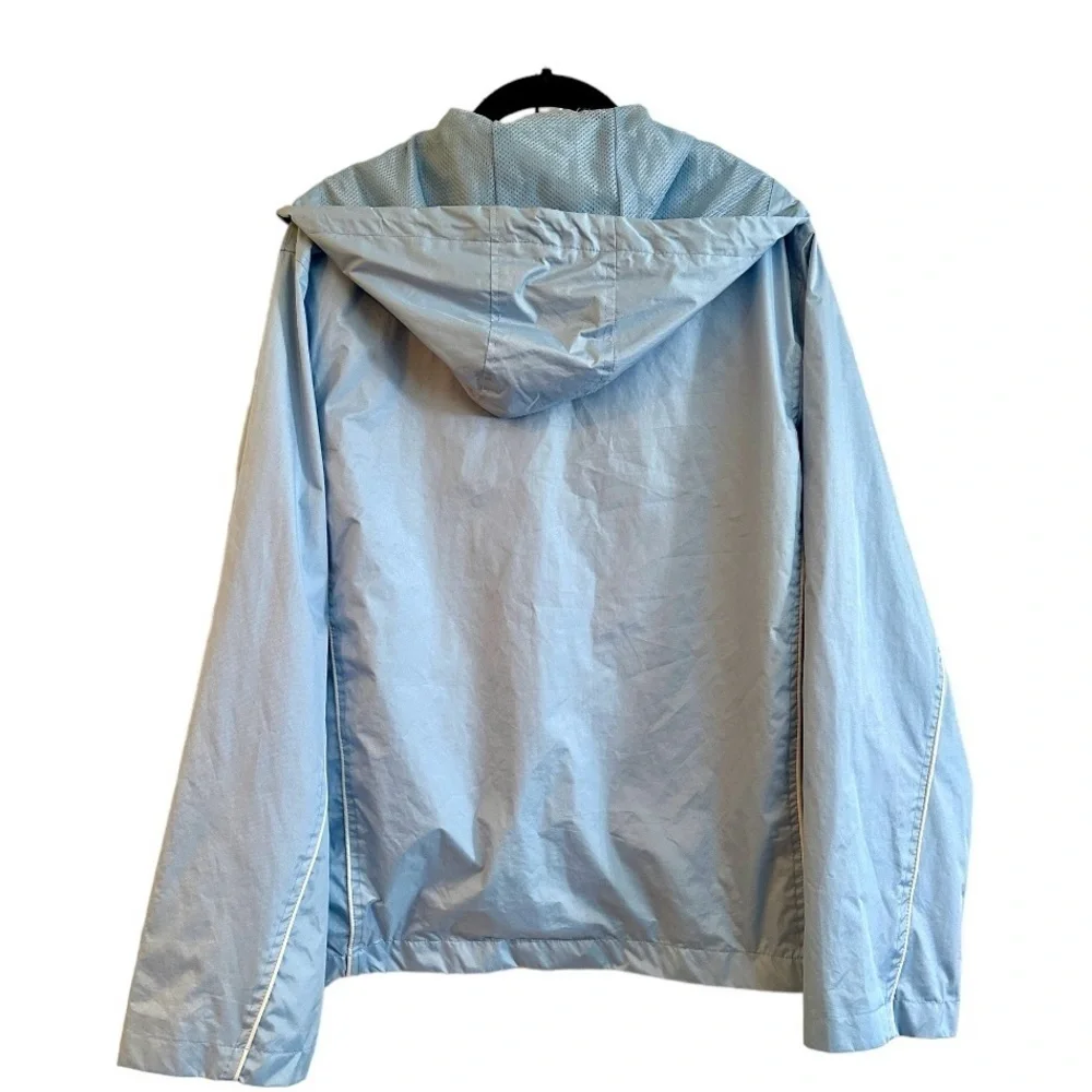 i5 APPAREL, WOMENS,LIGHTWEIGHT, ZIP UP, HOODED, WINDBREAKER, RAIN JACKET.SIZE 1X